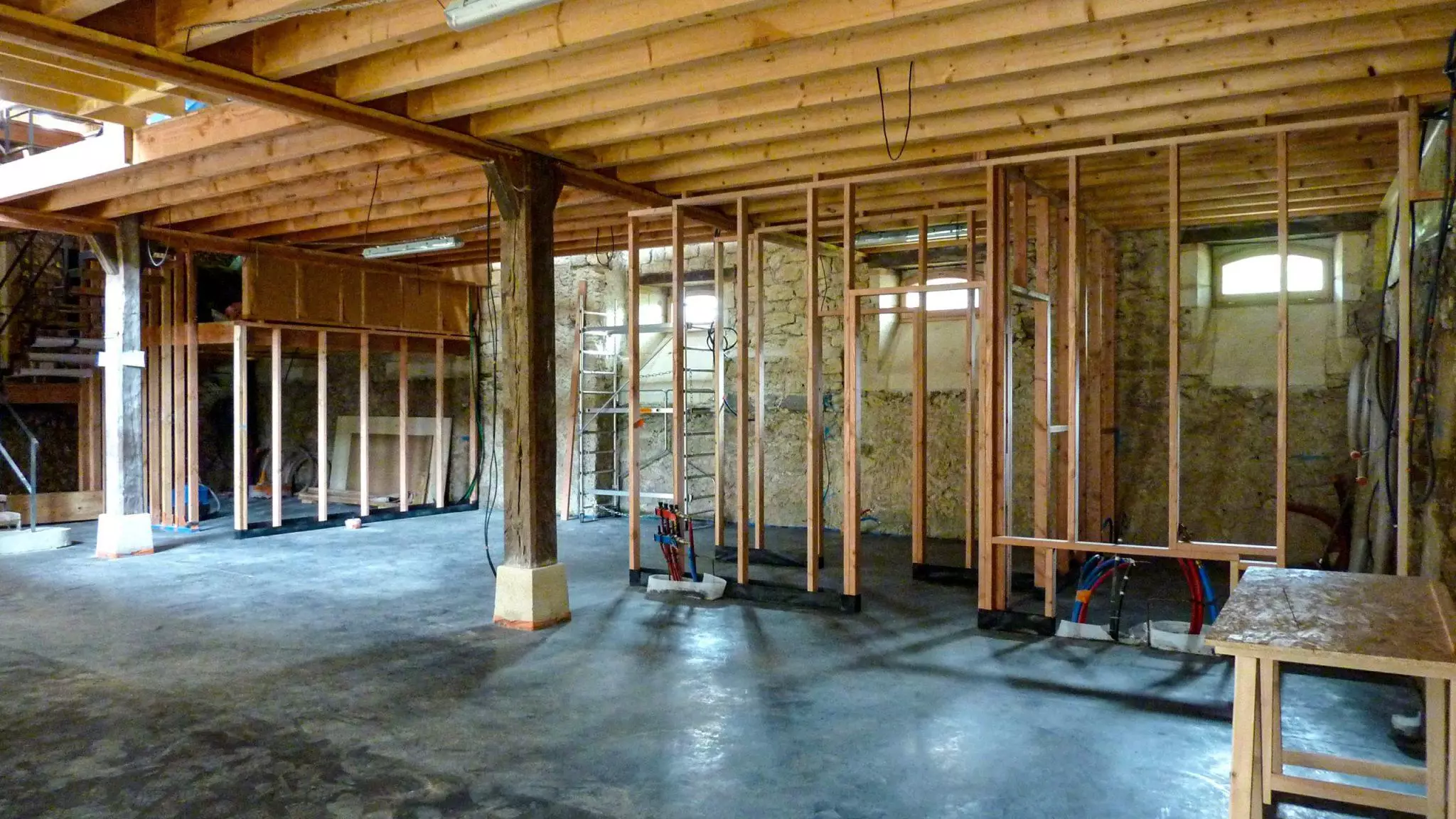 Réhabilitation d’une grange à Saint-Macaire