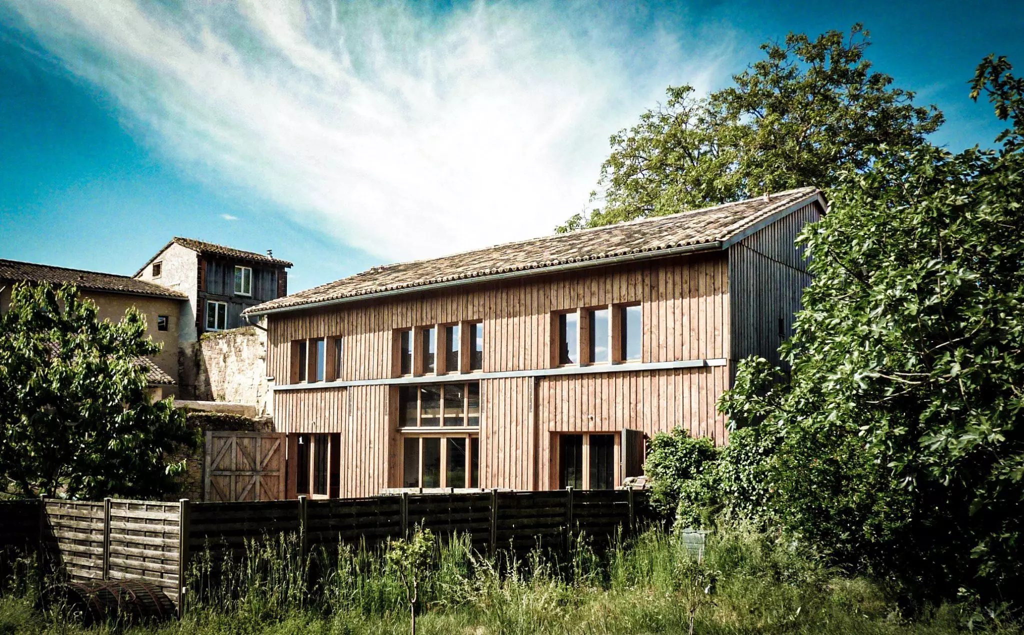 Réhabilitation d’une grange à Saint-Macaire